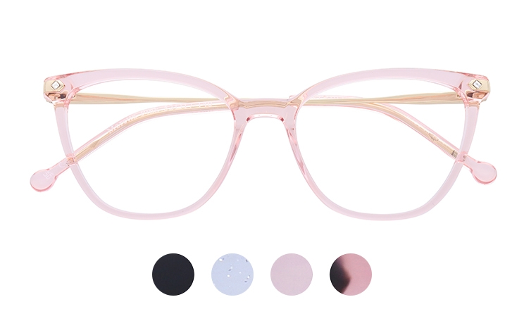 Scout: Made in Italy Moretta - a cat-eye frame made of acetate available in black, blue, pink and purple havana
