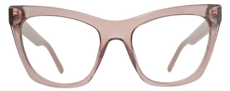Large pale pink cat-eye Marc Jacobs frames