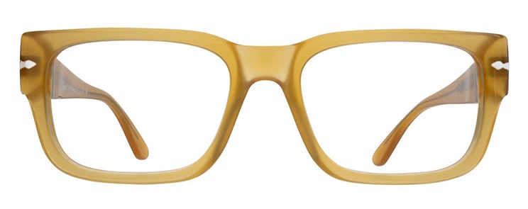 Square chunky beige Persol frames