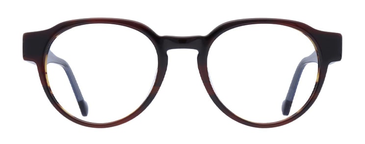 Brown round Mini eyewear frames