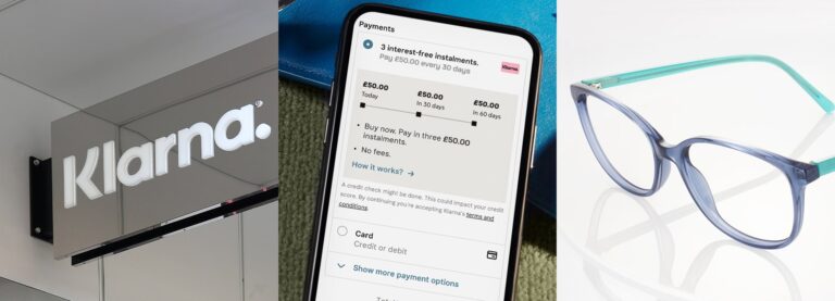 Pay in 3 or pay in instalments with Klarna for your new Glasses