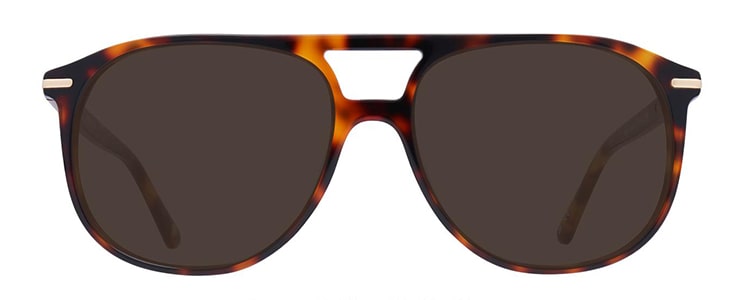 Tortoiseshell aviator style London Retro sunglasses