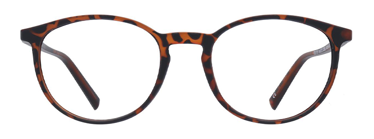Round tortoiseshell GD collection frames