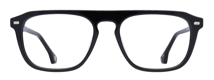 Black aviator style Hart frames