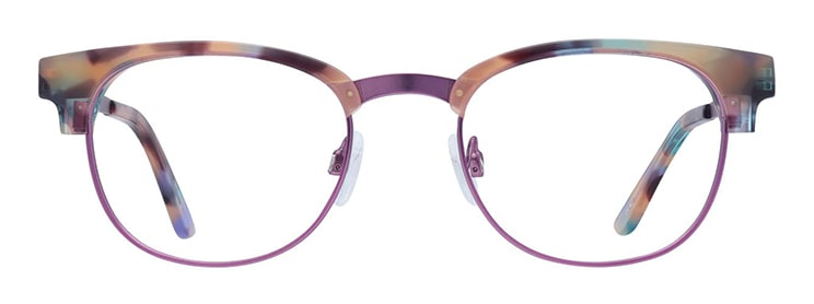 Beige tortoiseshell clubmaster style Scout frames
