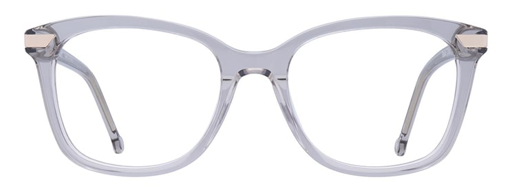 Clear grey oval Scout made in Italy frames