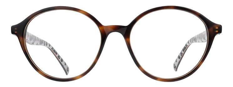 Round tortoiseshell Ted Baker frames