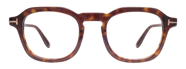 Round tortoiseshell Tom Ford frames