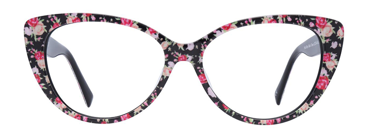 Cat-eye floral Scout frames