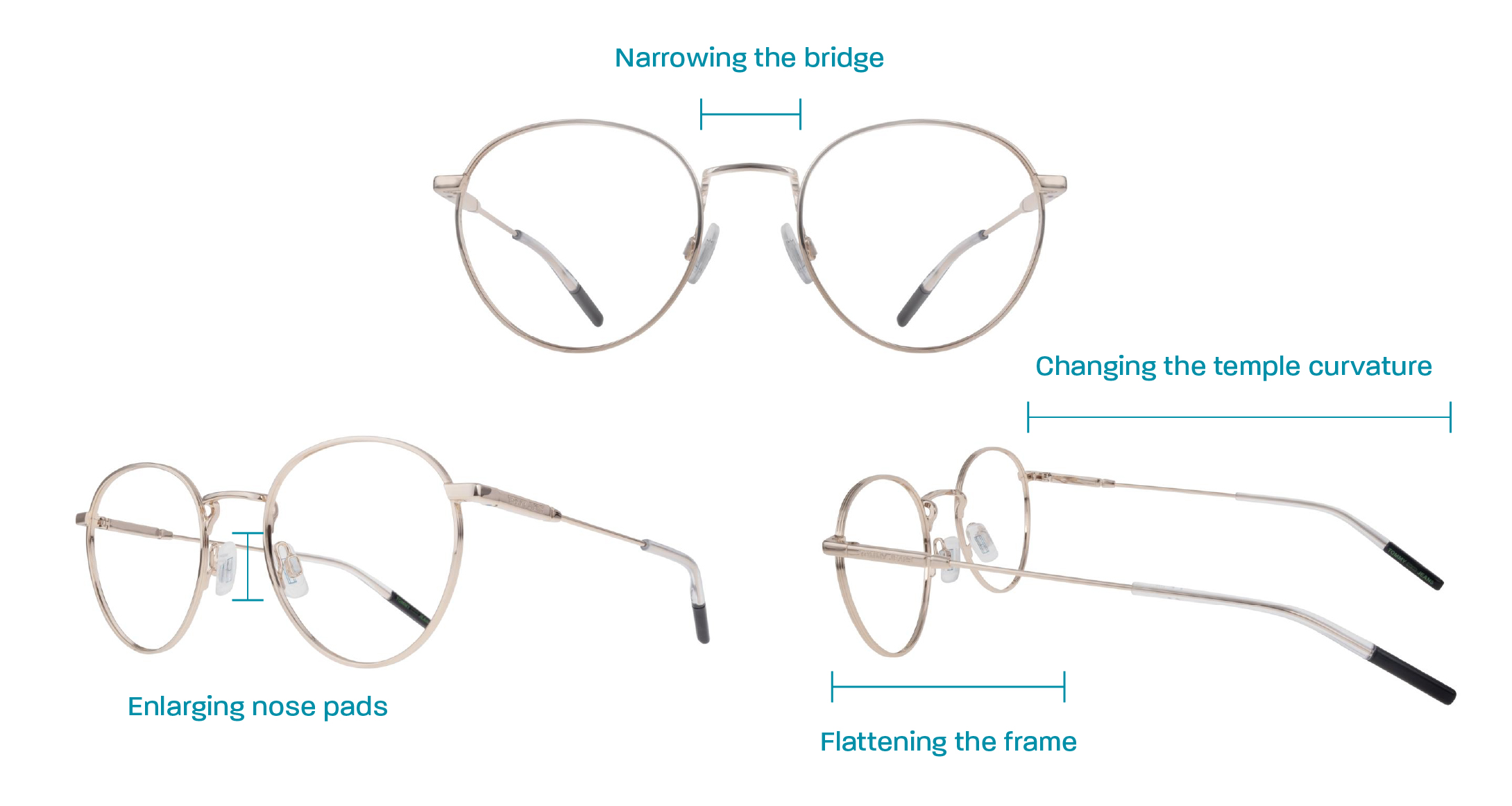 Glasses infographic