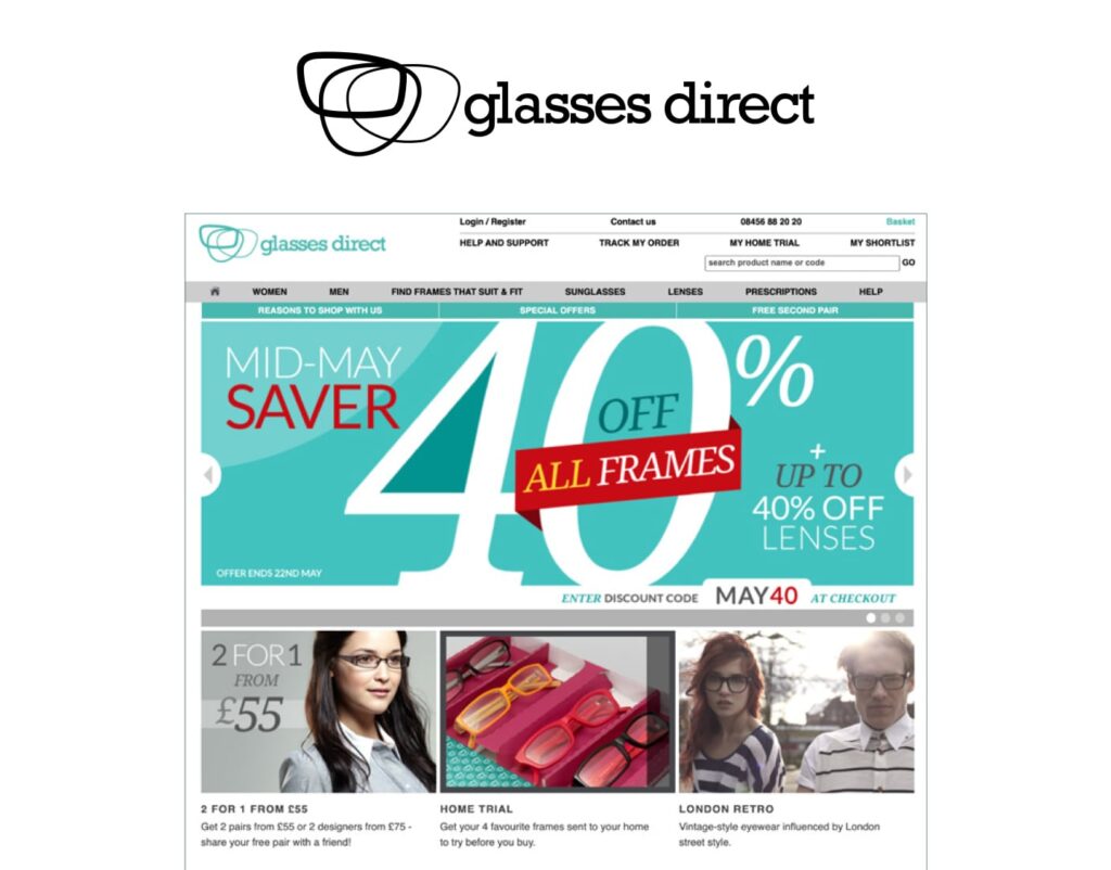How our Glasses Direct logo has evolved over 20 years Glasses Direct Blog